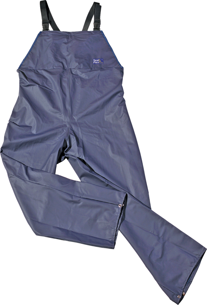 Sobrepantalones con peto SealFlex. Protección superior contra las inclemencias del tiempo. Los sobrepantalones con peto SealFlex son impermeables y cortavientos. Material ligero, transpirable y cómodo de alta calidad fabricado en la UE. Sobrepantalones con bolsillos laterales y entrepierna no dividida.